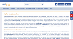 Desktop Screenshot of profibag.de